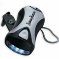 Self-Charging LED Flashlight w/ Siren & More